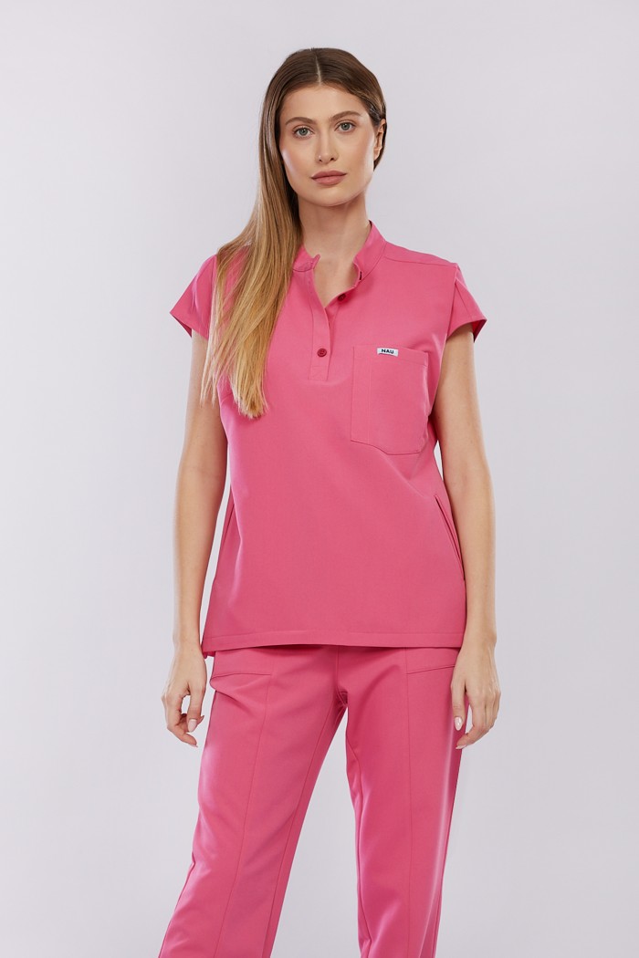 Bluza medyczna Costa - Lady in pink