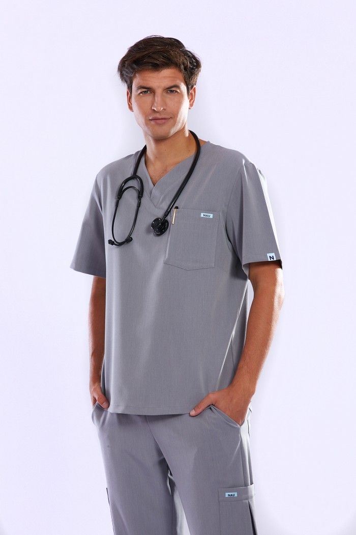 Bluza medyczna męska - Grey whisper