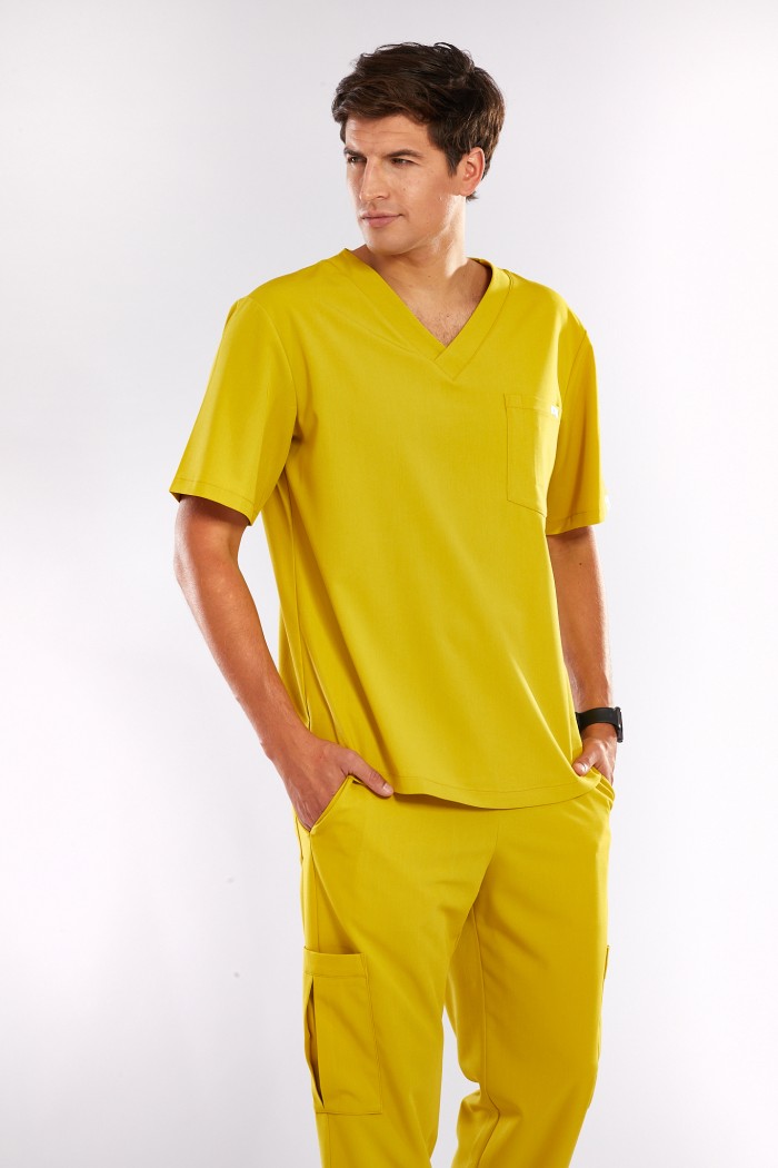 Bluza medyczna męska - Pardon my Dijon