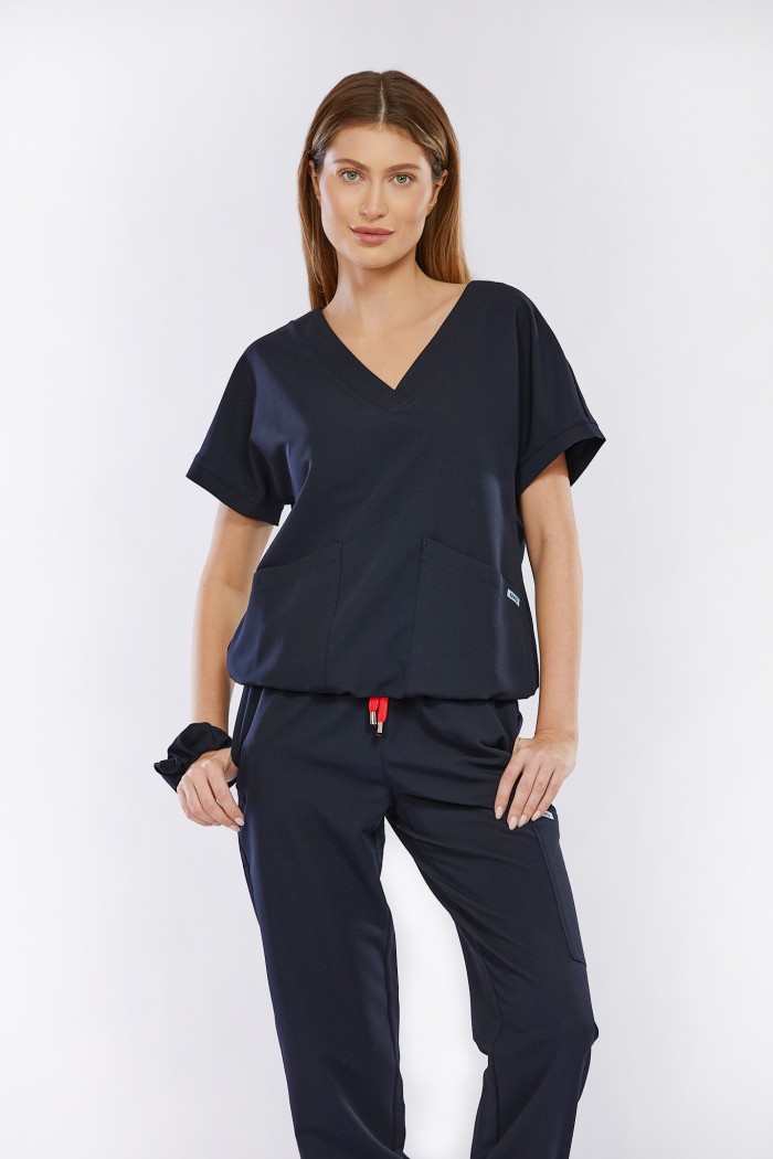 Bluza medyczna Vita - Blueberry Midnight