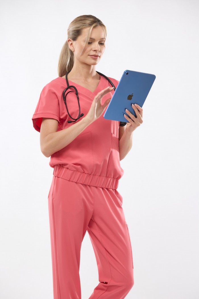 Bluza medyczna Vita - Feeling Coralicious